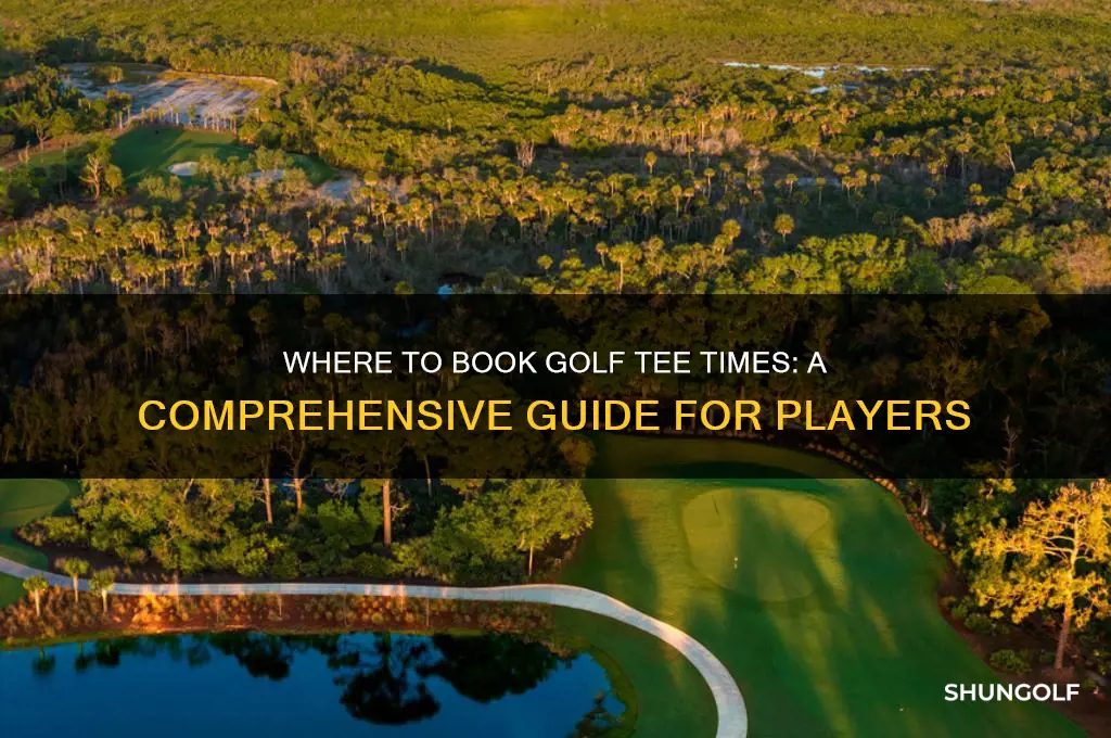 where do i book golf tee times