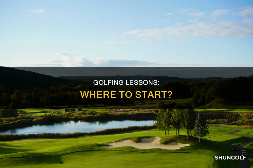 where do i learn to golf