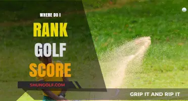 Golf Scores: How Do I Rank?