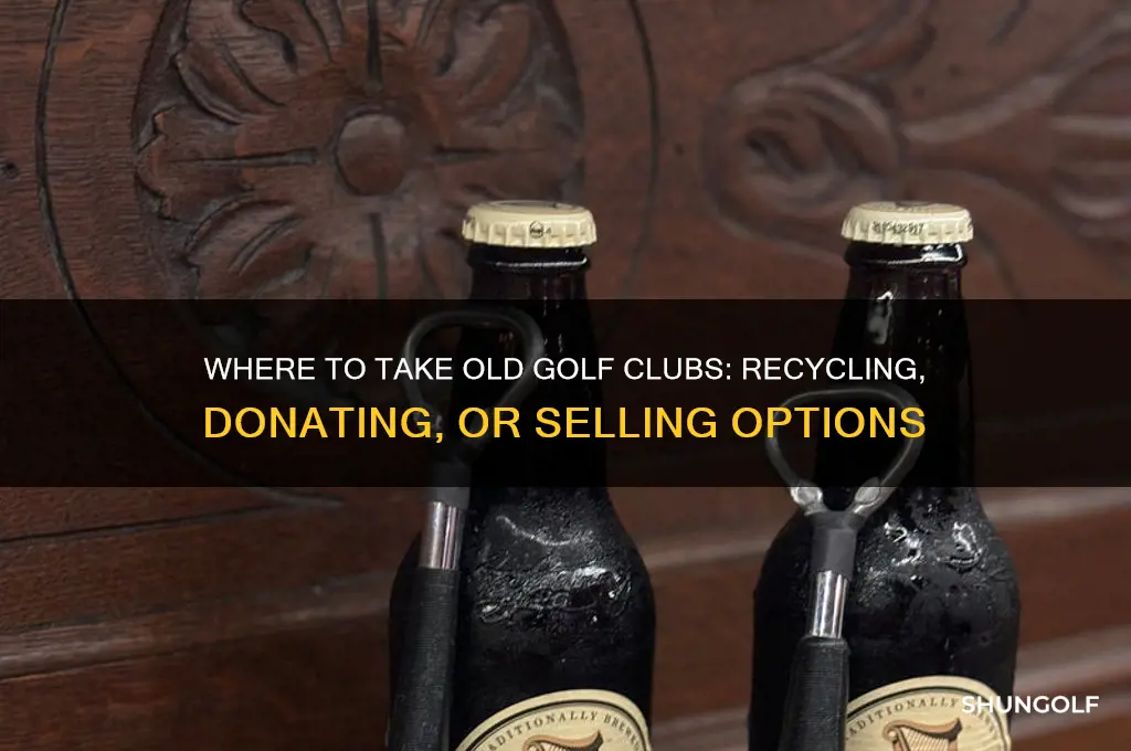 where do i take old golf clubs