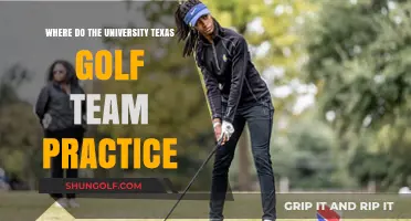 Where Does the University of Texas Golf Team Practice?