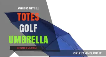 Where to Buy Totes Golf Umbrellas: Top Retailers and Online Stores