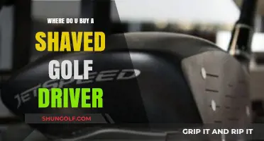 Where to Find a Shaved Golf Driver: A Comprehensive Guide