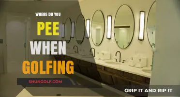 Golfing and Peeing: Where to Go?