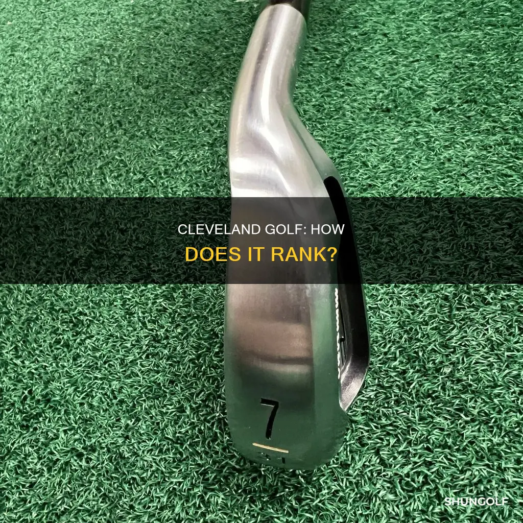 where does cleveland golf brand rankings