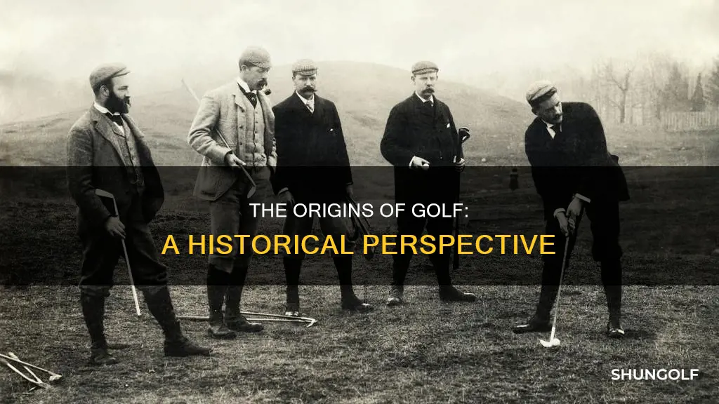 where does golf come from