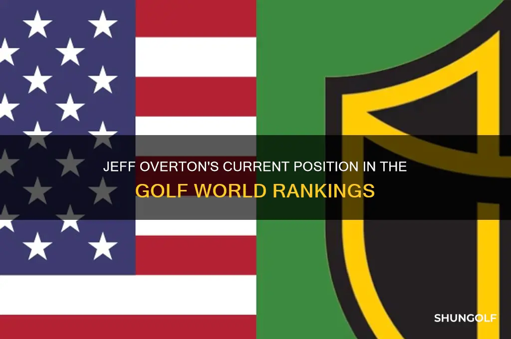 where does jeff overton stand in golf world rankings