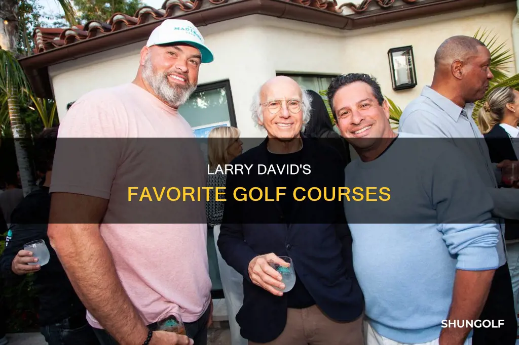 where does larry david golf