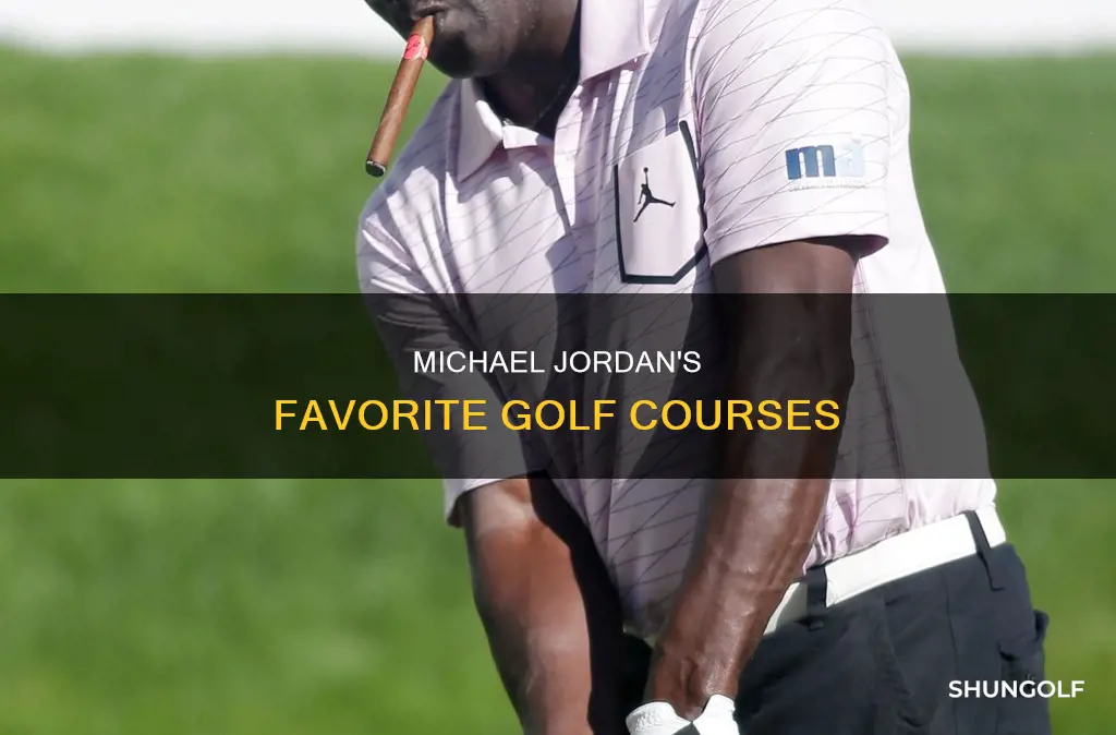 where does michael jordan golf