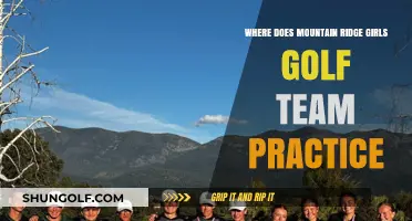 Where Does Mountain Ridge Girls Golf Team Practice?