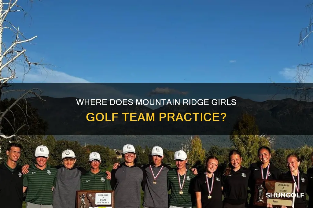 where does mountain ridge girls golf team practice
