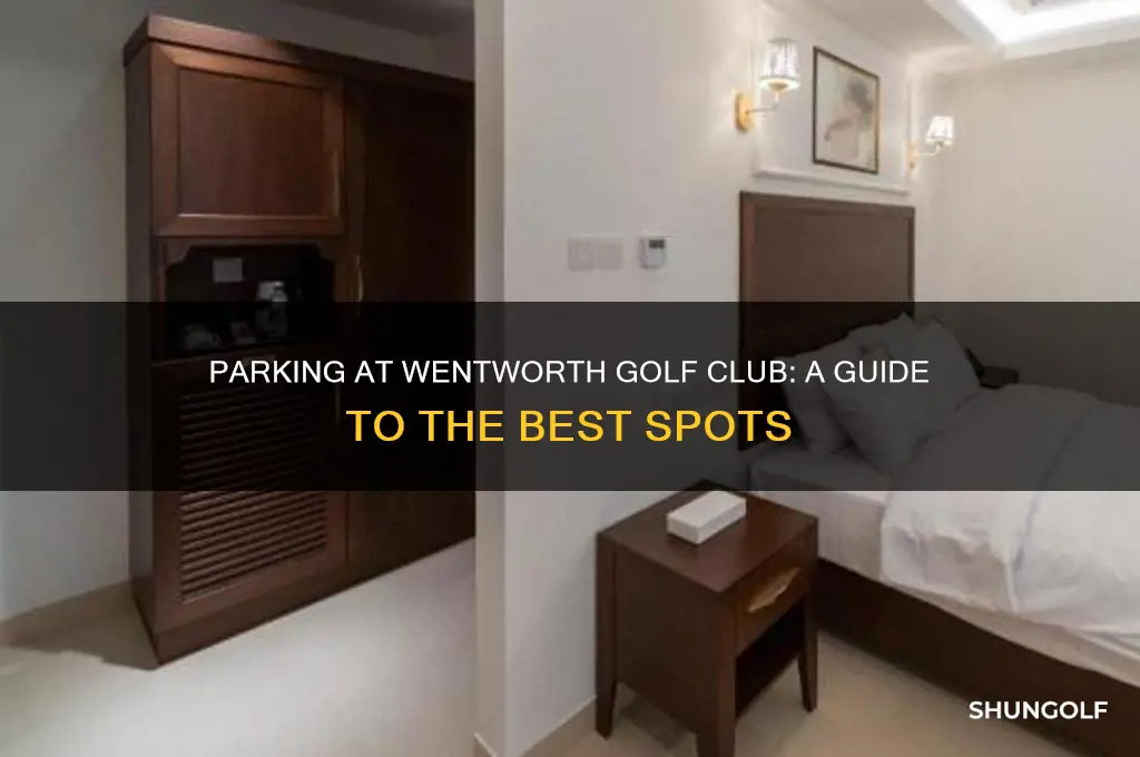 where does one park at wentworth golf club