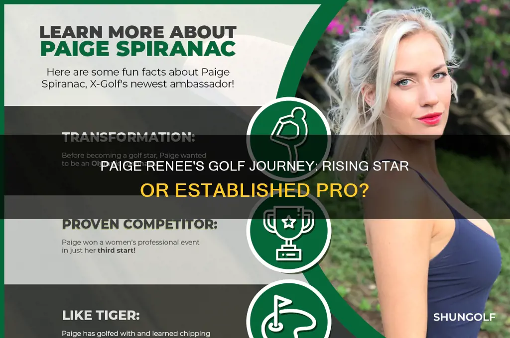 where does paige renee stand in golf