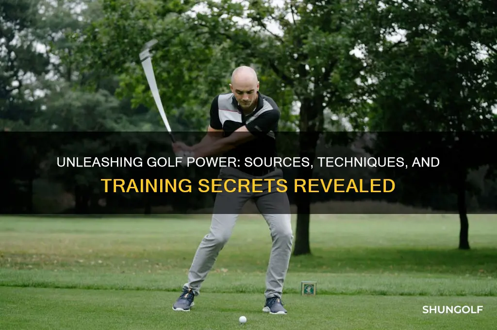 where does power come from in golf