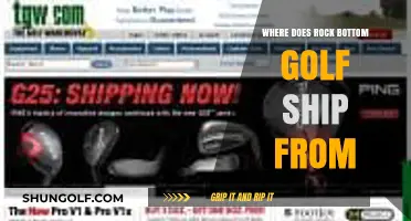 Where Does Rock Bottom Golf Ship From: A Comprehensive Guide