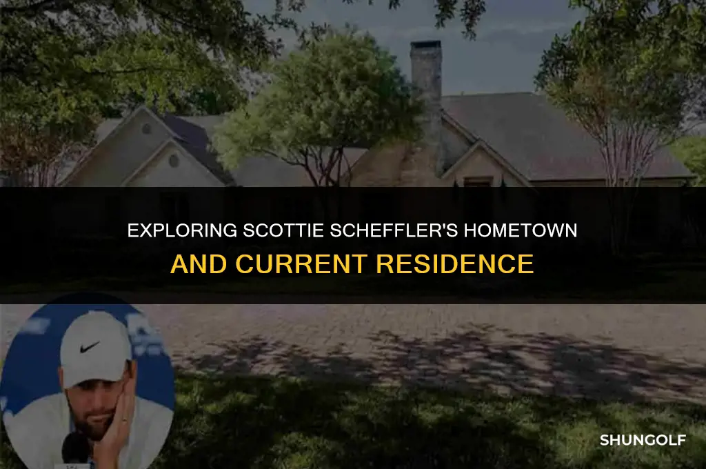 where does scottie scheffler live