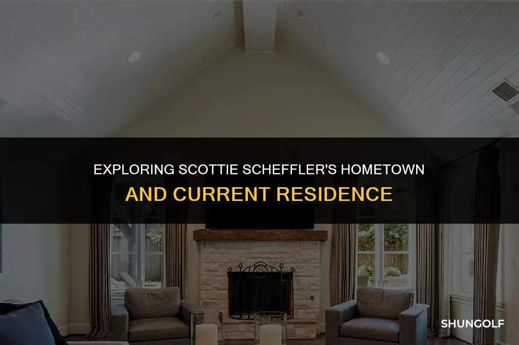 where does scottie scheffler the golfer live