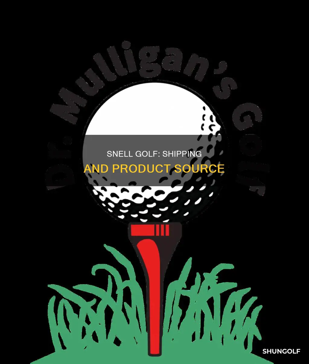 where does snell golf ship from