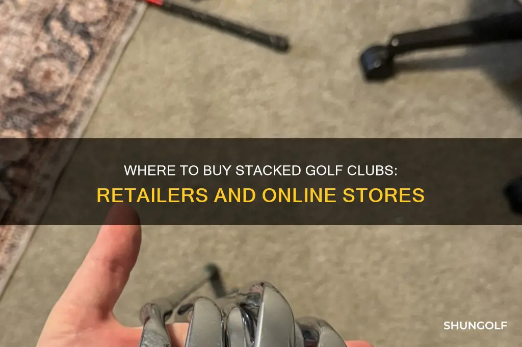 where does stacked golf sell clubs