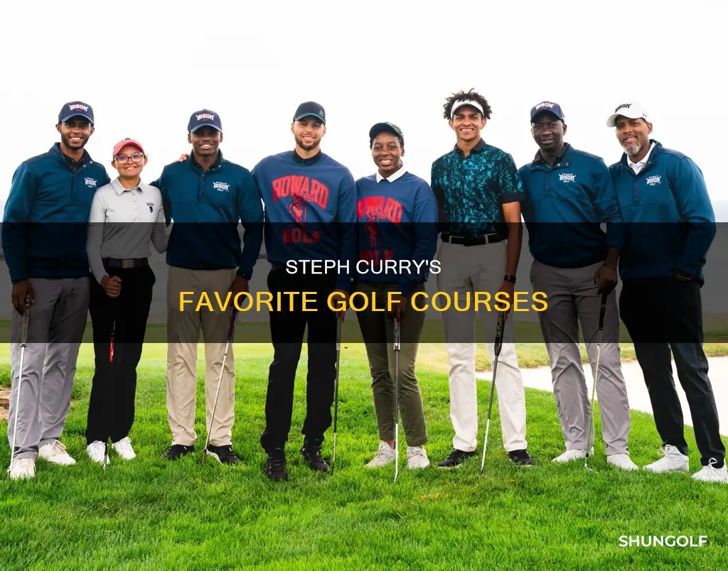where does steph curry golf