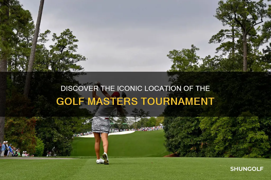 where does the golf masters take place