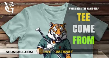 The Surprising Origins of the Golf Tee's Name Revealed