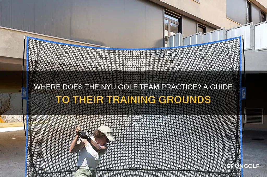where does the nyu golf team practice