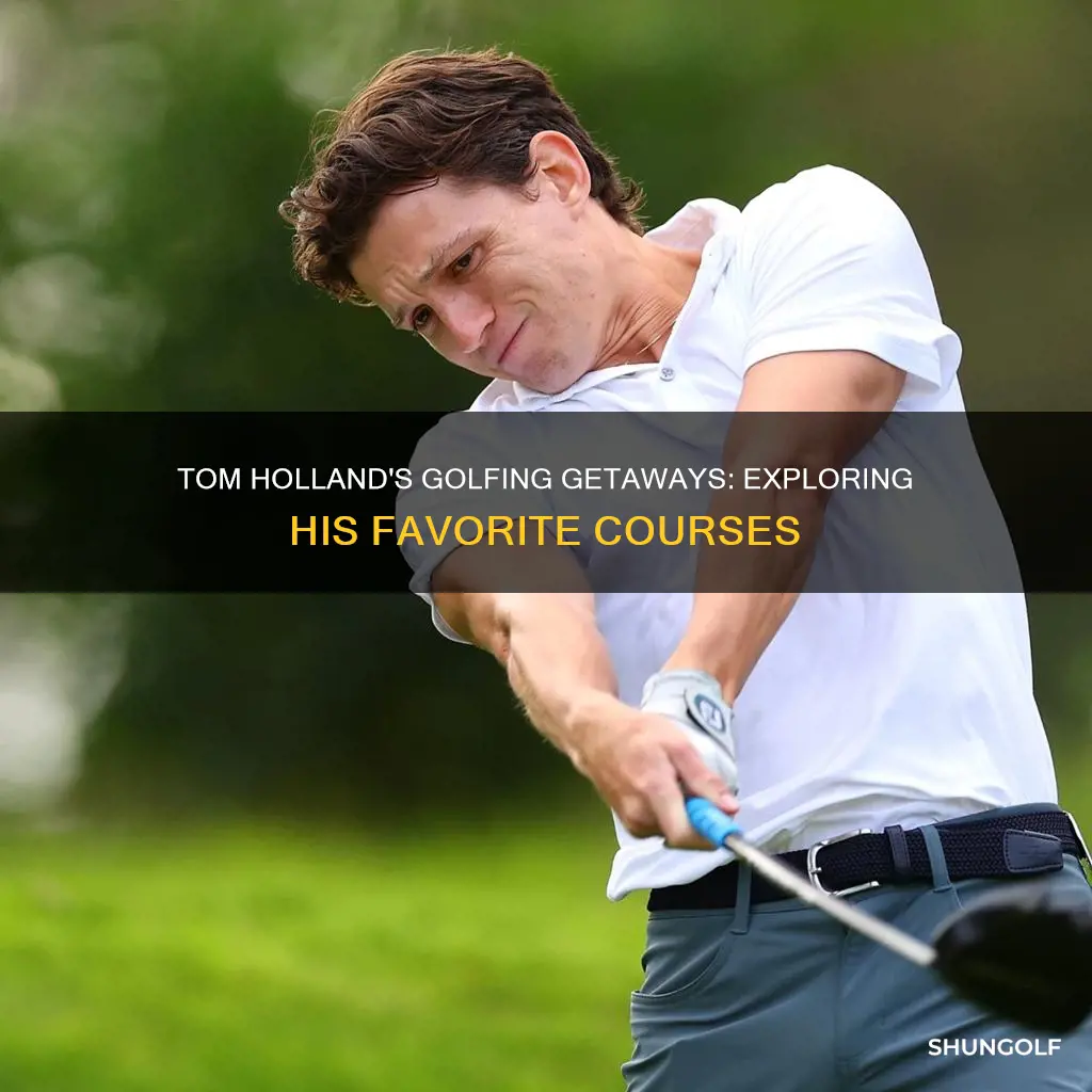 where does tom holland golf
