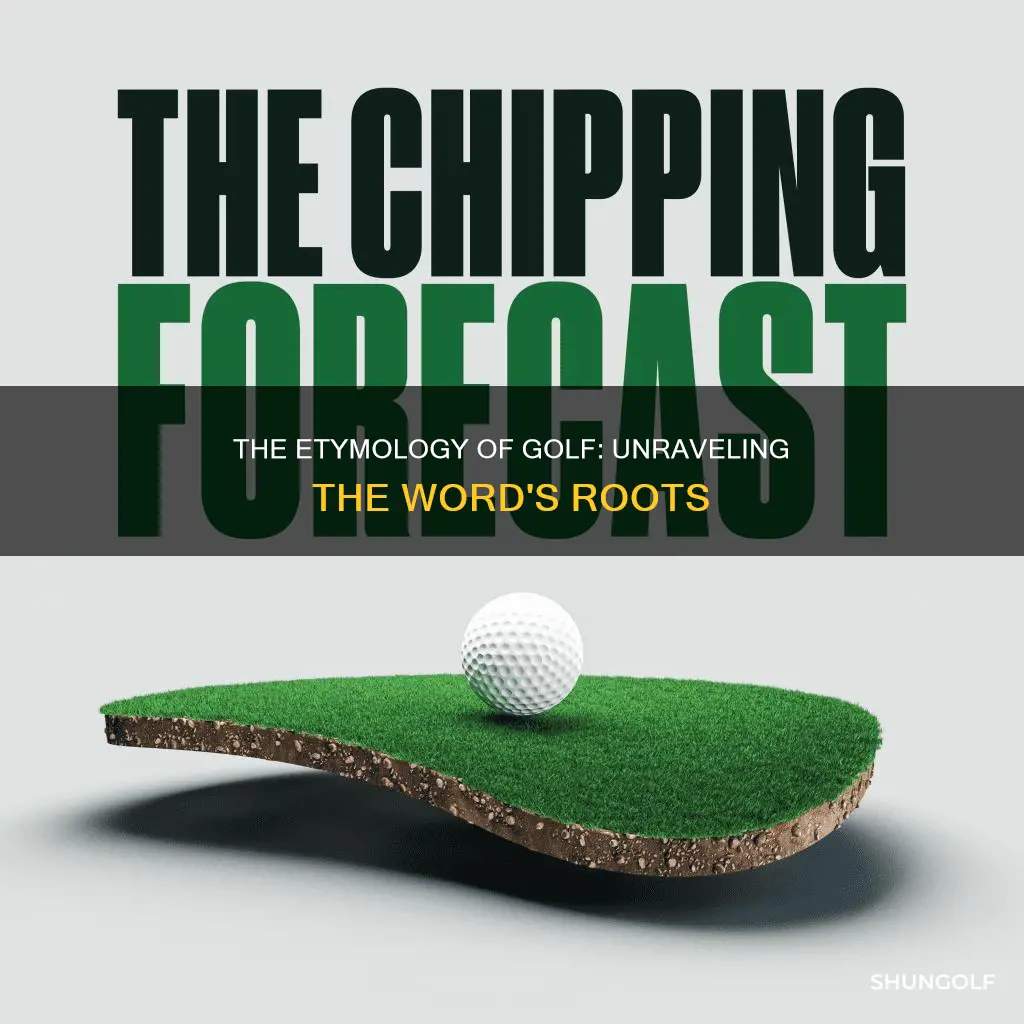where does word golf come from