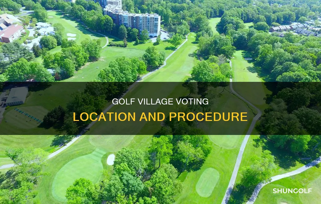 where does world golf village vote