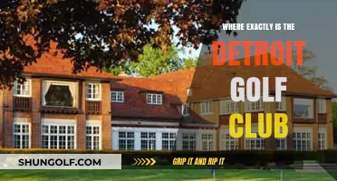 Discovering Detroit Golf Club's Exact Location: A Comprehensive Guide