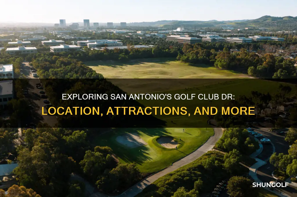 where golf club dr in san antonio tx