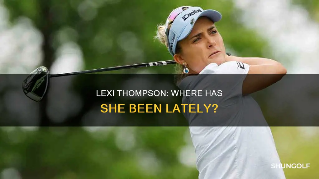 where has golfer lexi thompsos been