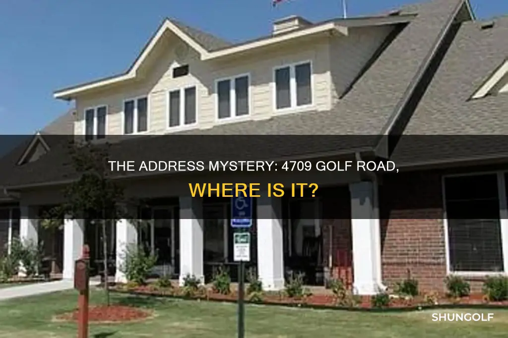 where is 4709 golf road