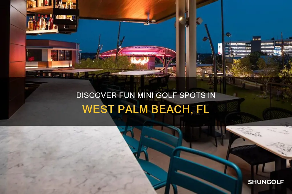 where is a mini golf in w palm beach