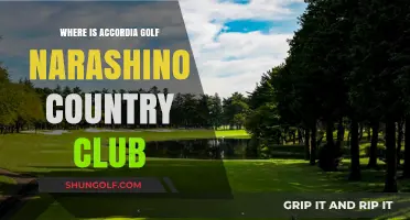 Discovering Accordia Golf Narashino Country Club's Location in Japan