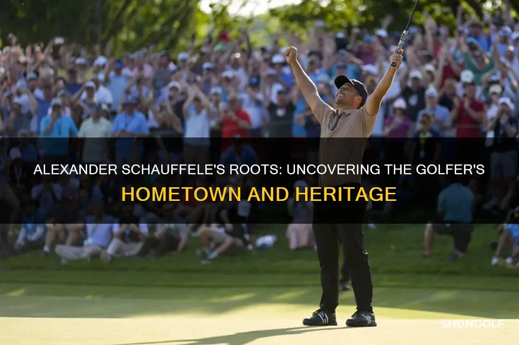 where is alexander schauffele the golfer from