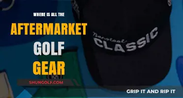 Where to Find Aftermarket Golf Gear: A Comprehensive Guide