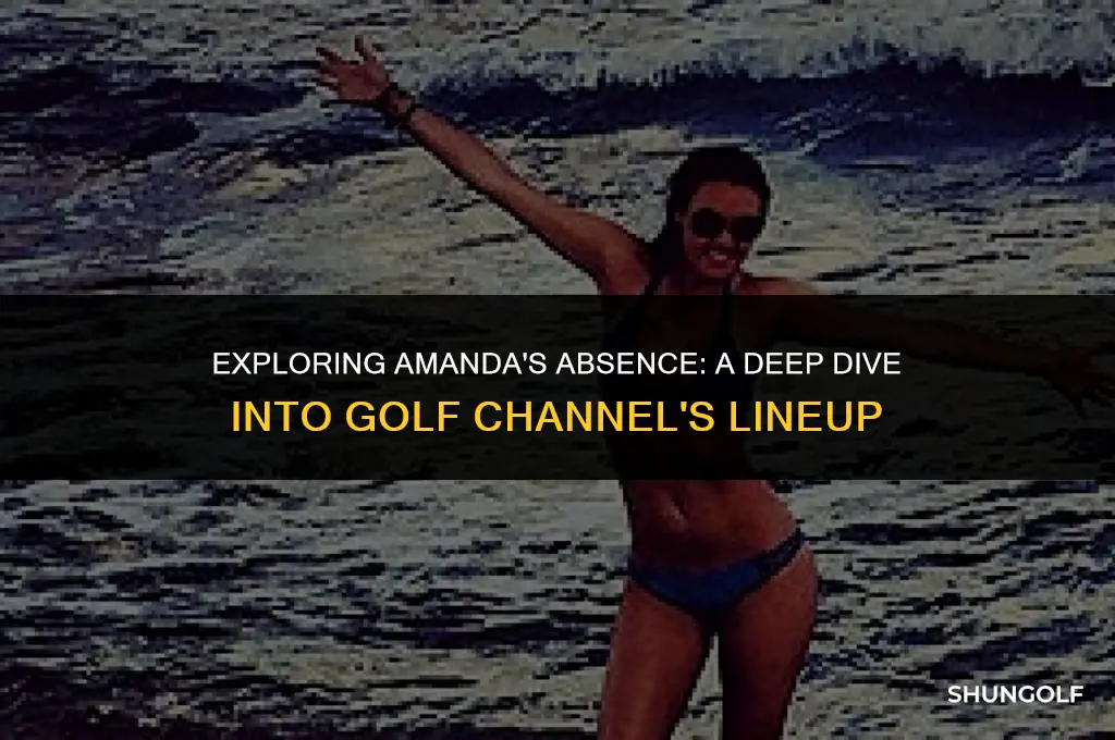 where is amanda on golf channel
