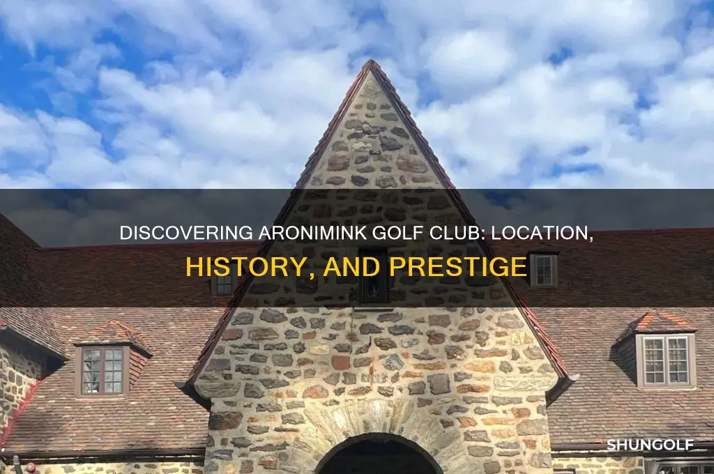 where is aronimink golf club