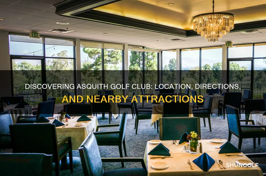 where is asquith golf club