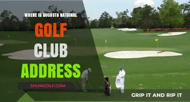 Discover Augusta National Golf Club's Exact Address and Location Guide