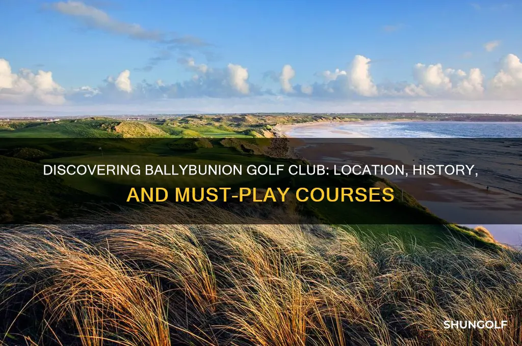 where is ballybunion golf club