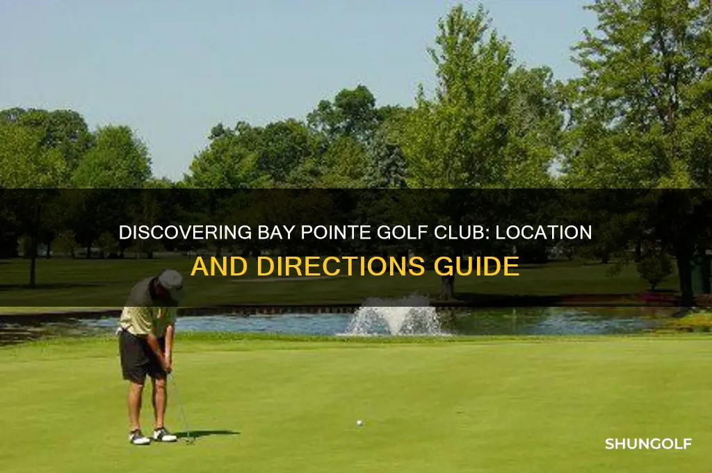 where is bay pointe golf club