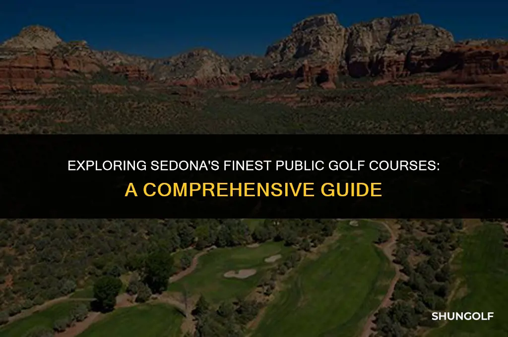 where is best public golf sedona