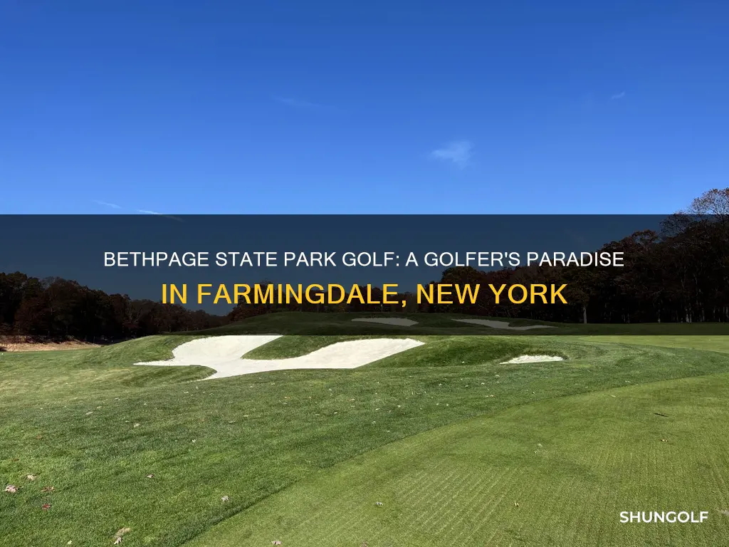where is bethpage state park golf