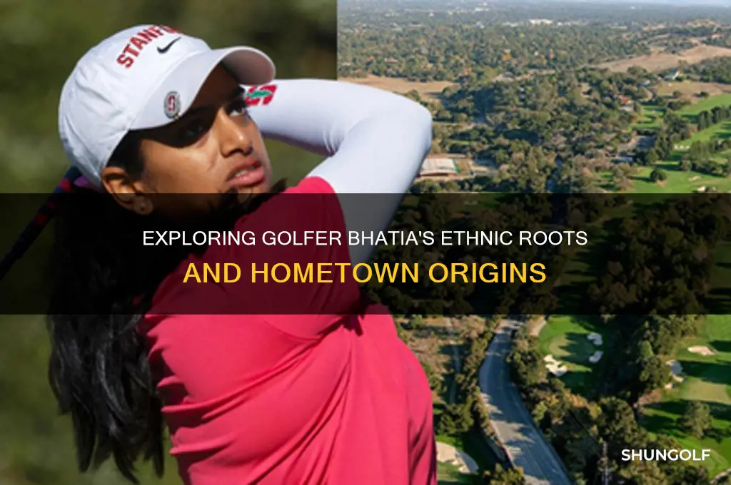 where is bhatia the golfer from ethnicity