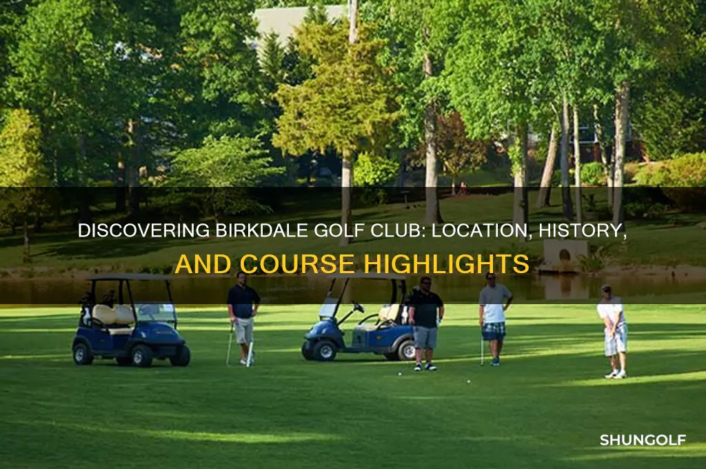 where is birkdale golf club