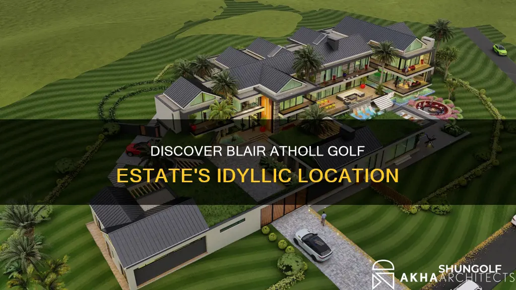 where is blair atholl golf estate