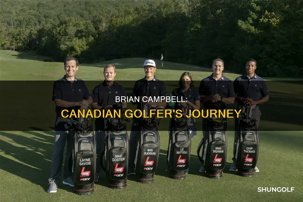 where is brian campbell golfer from